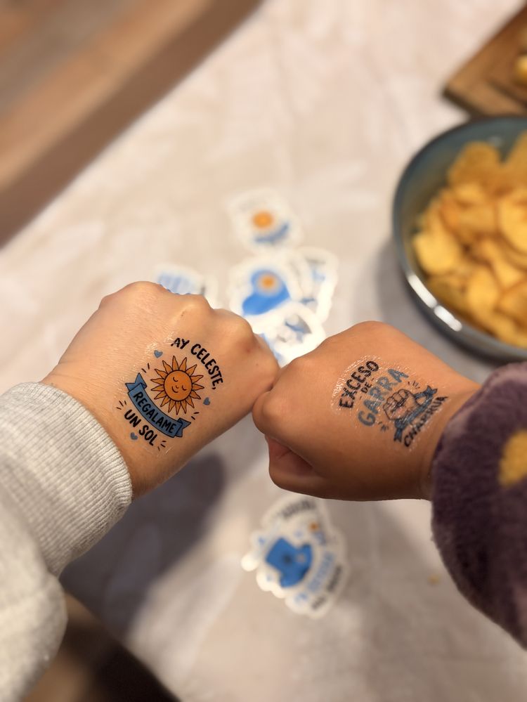 Tatuajes temporales personalizados