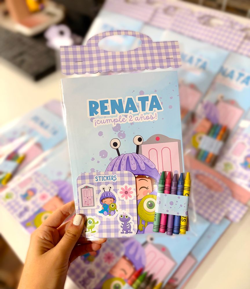 Pack de libritos para colorear