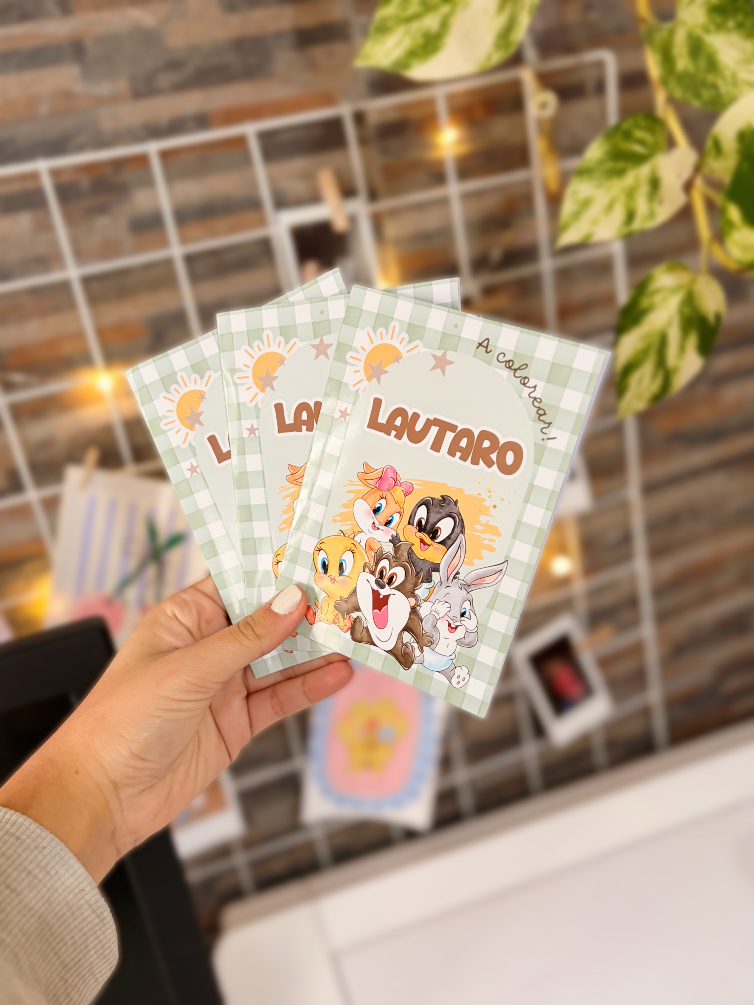 Pack mini de librito para colorear